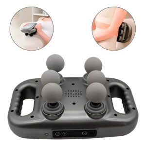 Massageador Corporal Elétrico Aparelho Muscular 6 Cabeças