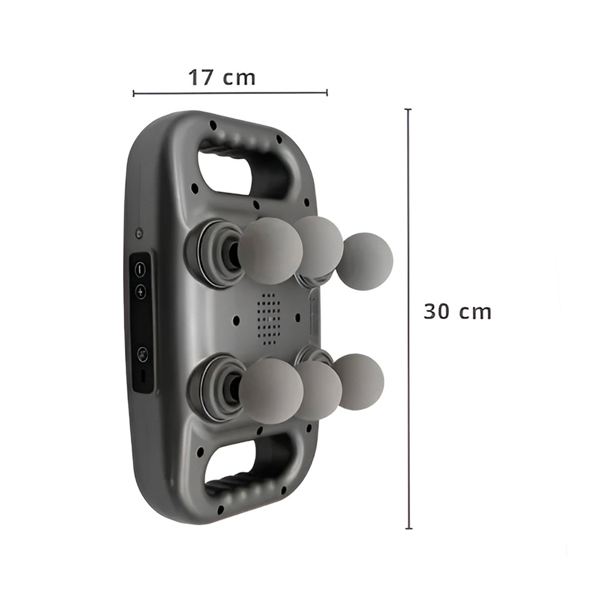 Massageador Corporal Elétrico Aparelho Muscular 6 Cabeças - Imagem 3