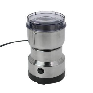 Moedor Triturador De Cafe Sementes Eletrico Aço Inox Mini 200W Voltagem:110v