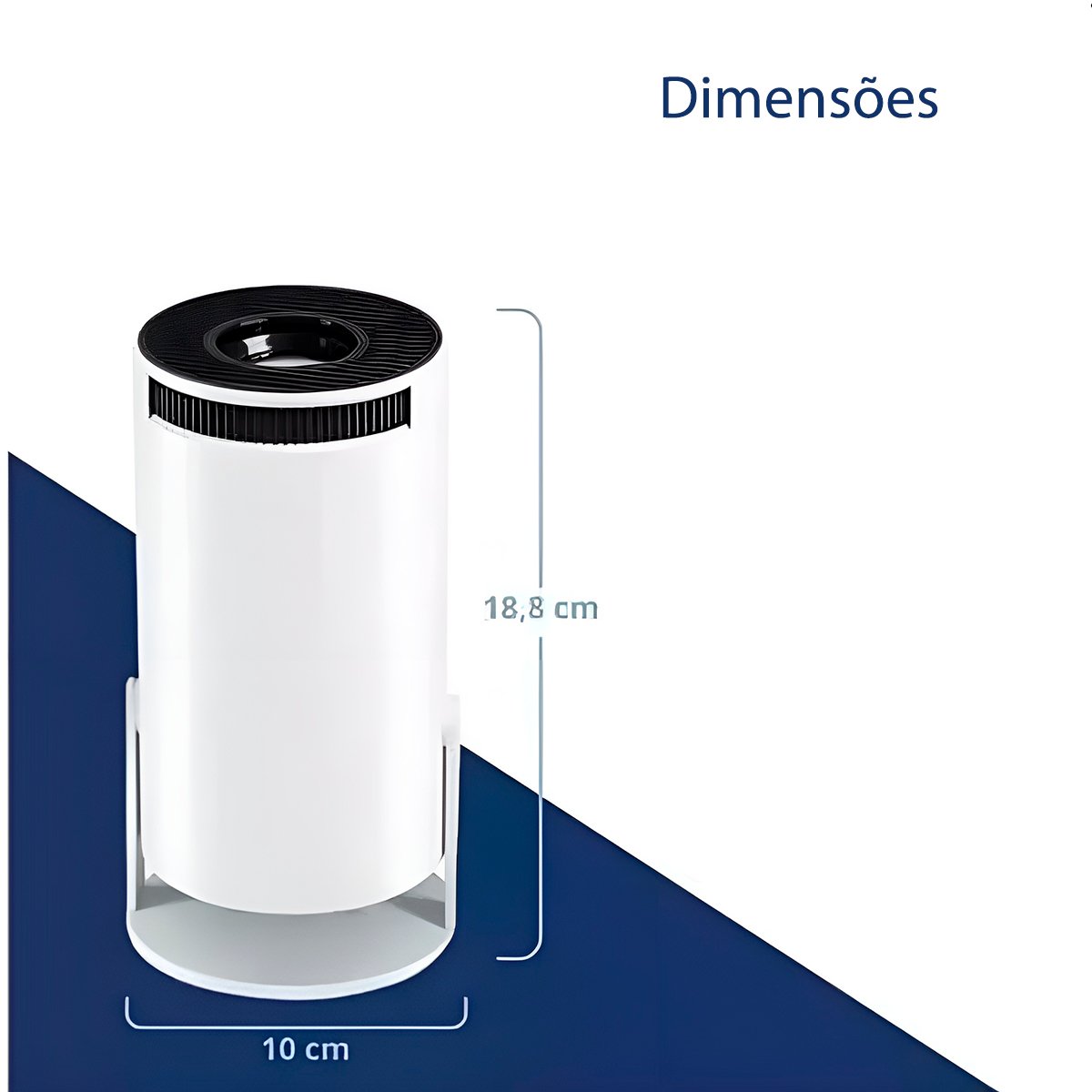 Projetor Portátil Smart Full HD Controle Remoto Tela - Imagem 3