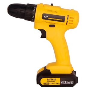 Furadeira Parafusadeira Maleta Ferramentas Sem Fio 12V Bivolt