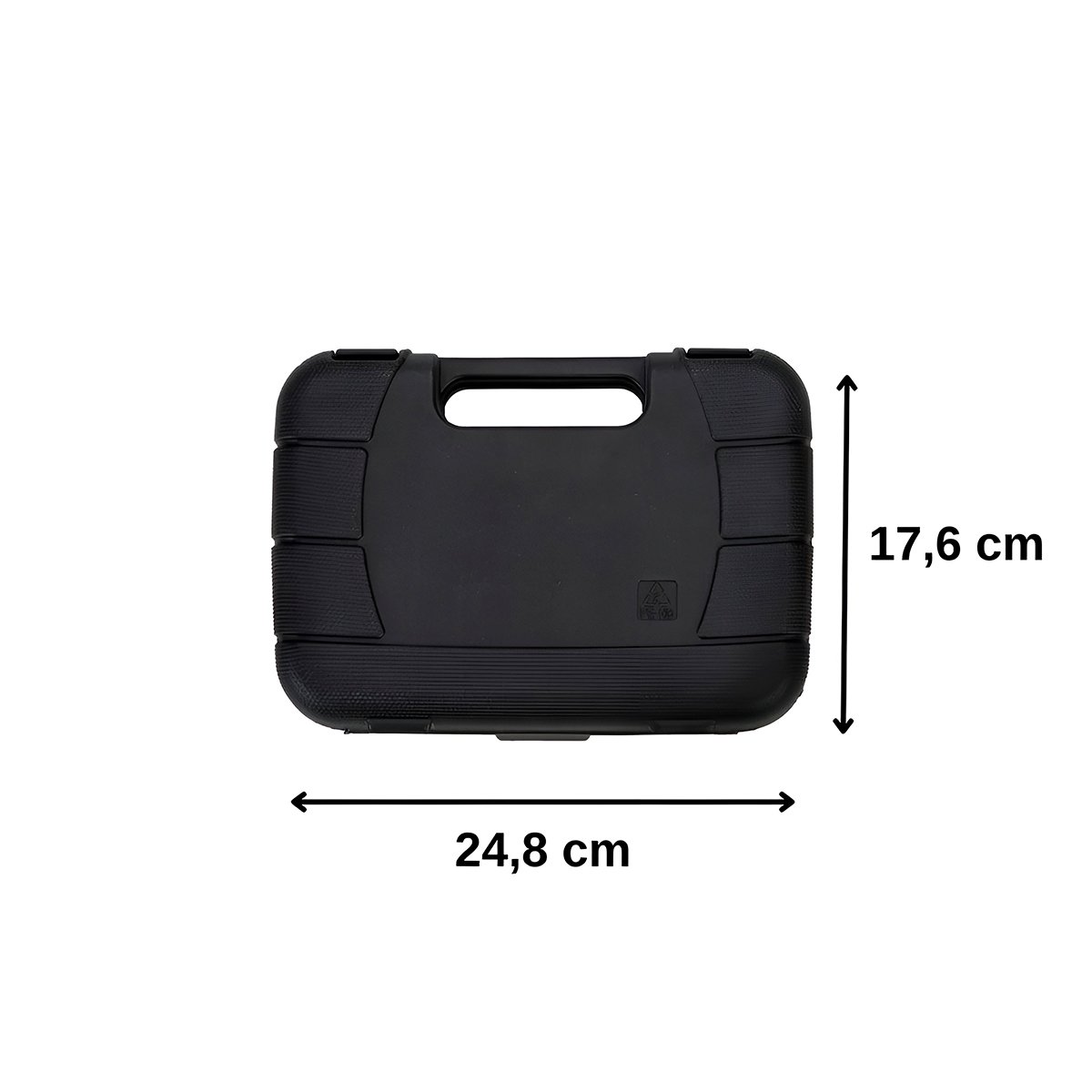 Maleta Ferramentas 8 Peças Martelo Chave Estilete Trena - Imagem 6