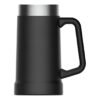Caneca Térmica Aço Inox Lisa Cerveja Suco 710ml Preta