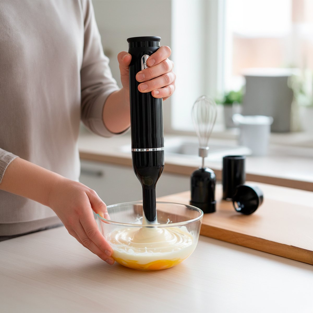 Processador Mixer Triturador Alimentos Utensílios 220V Cor:Preto - Imagem 4