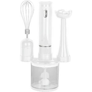 Processador Mixer Triturador Alimentos Utensílios 127V Cor:Branco
